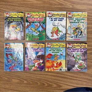 Collection of Geronimo Stilton Chapter Books